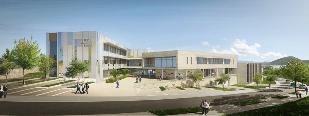 Installation photovoltaïque  – Institut de formation – Besançon
