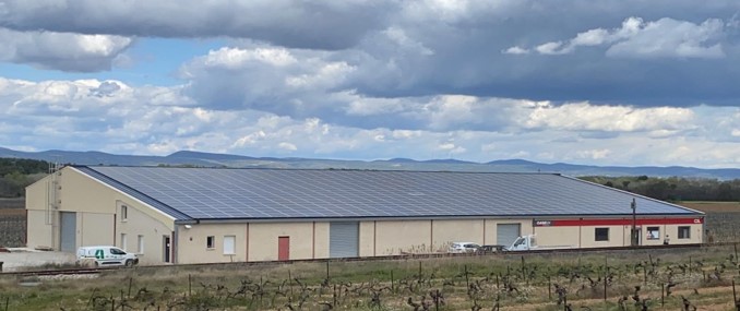 Construction d’un hangar photovoltaïque