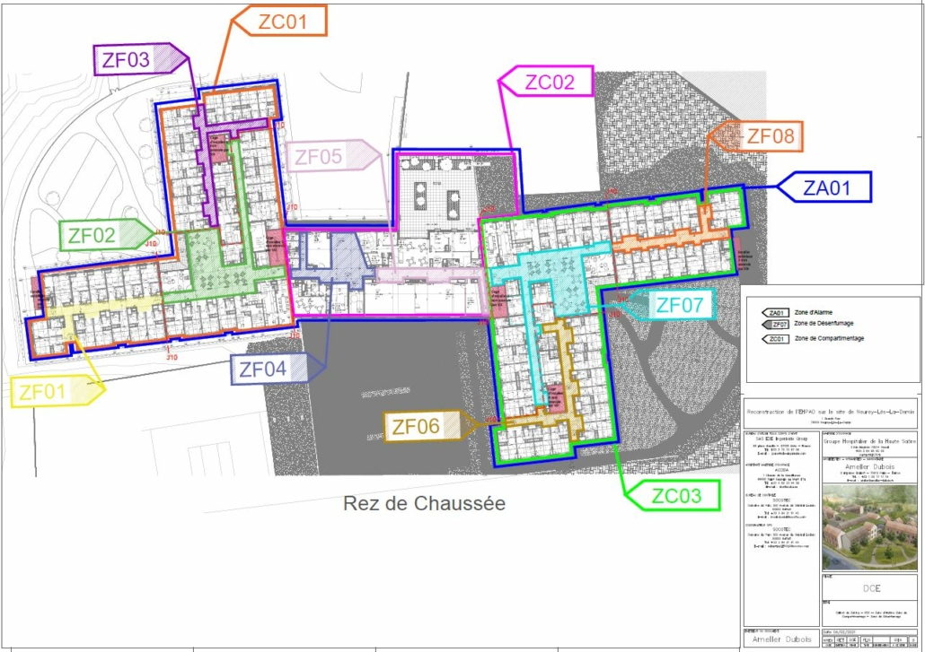 Zone désenfumage